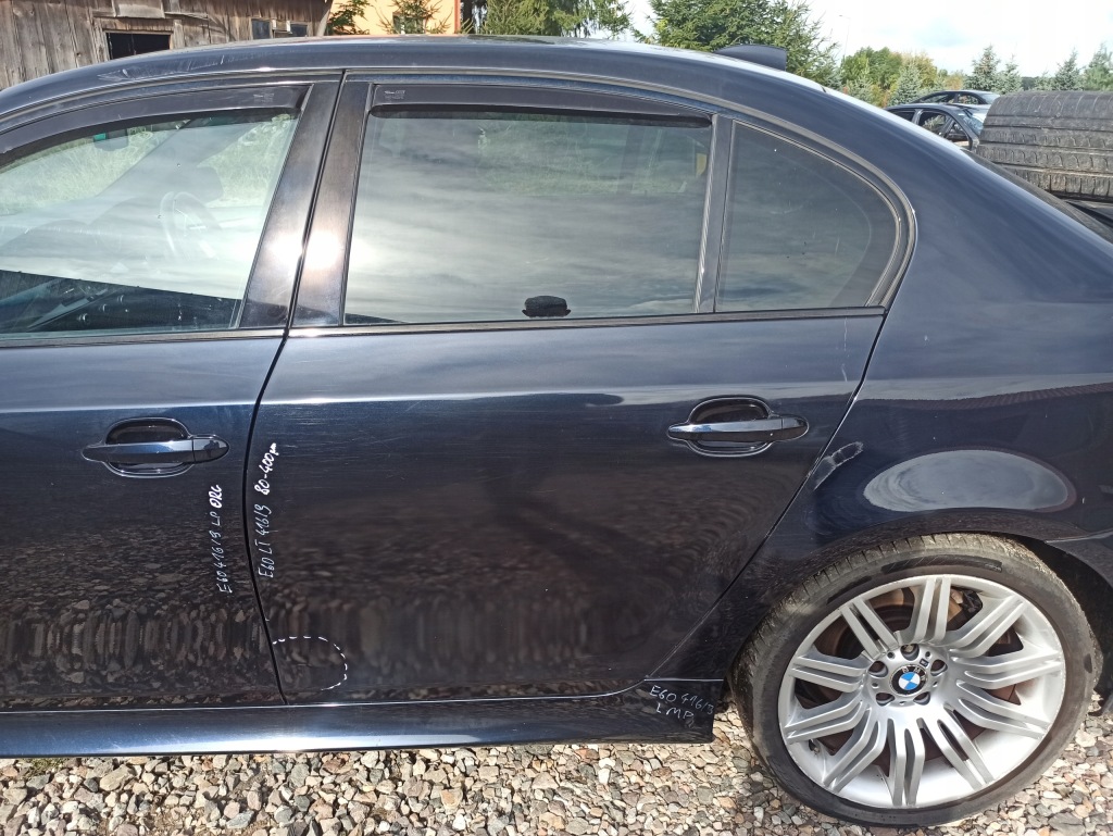 фото №1, Двері ліва задні bmw e60 carbonschwarz 416/9
