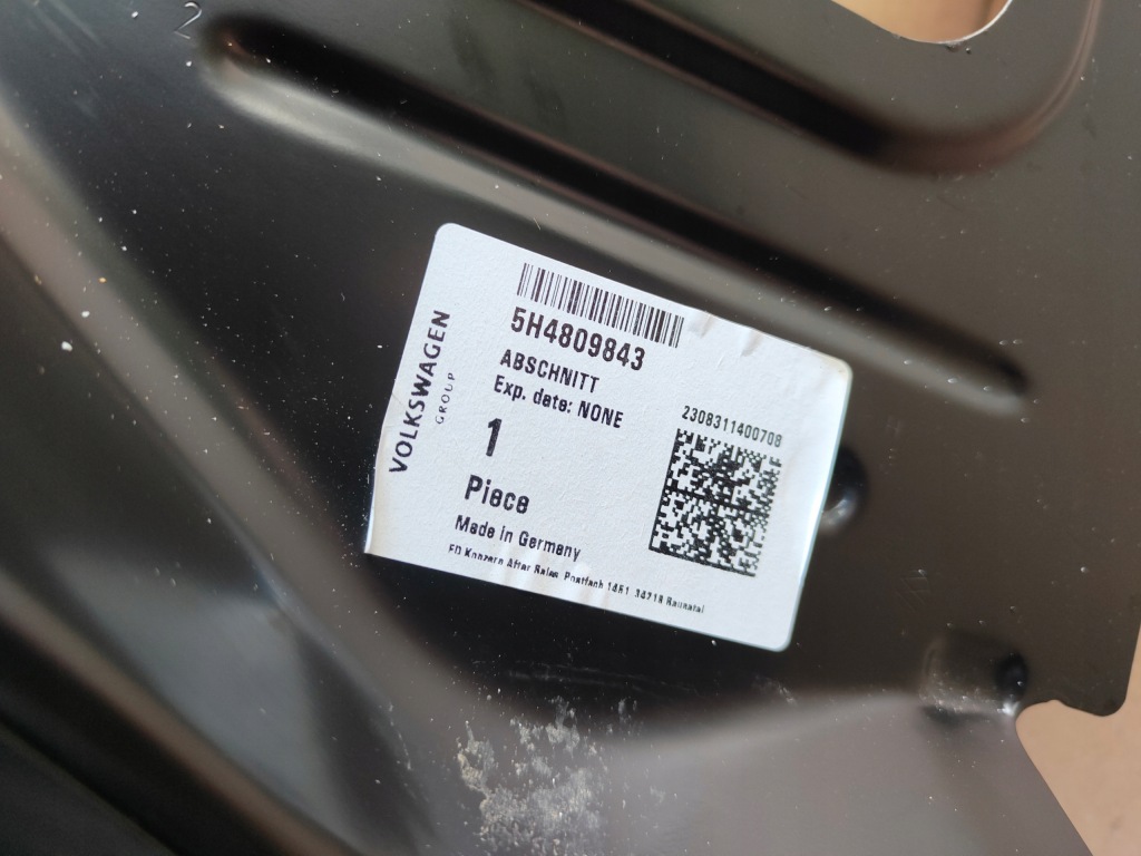 фото №7, Крыло задний левый vw golf viii 8 новый оригинальный