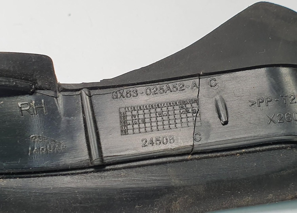 фото №7, Молдинг стекло лобовое правая jaguar xf x260 gx63-025a52-ac