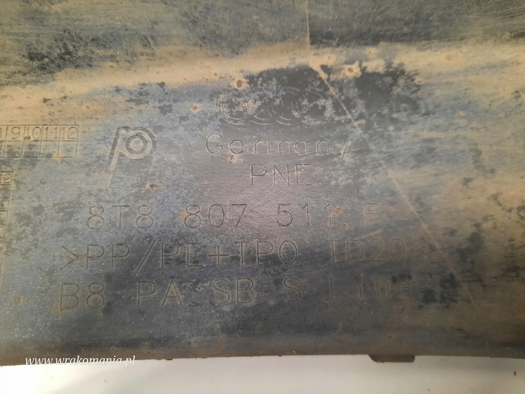 фото №14, Audi a5 8t lift sportback бампер задняя задний 8t8807511f