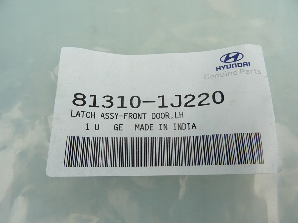 фото №8, Защёлка замок дверь перед левая hyundai i20 i 81310-1j220