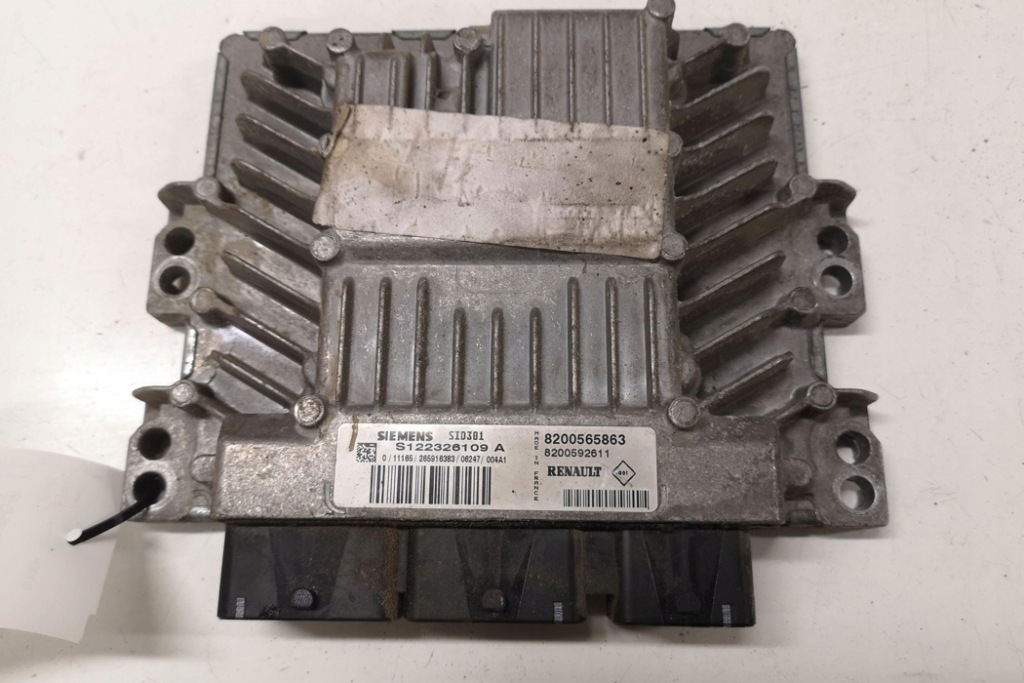 фото №3, Бортовой компьютер двигателя ecu renault grand scénic ii jm0/1_ 8200565863 1.5l