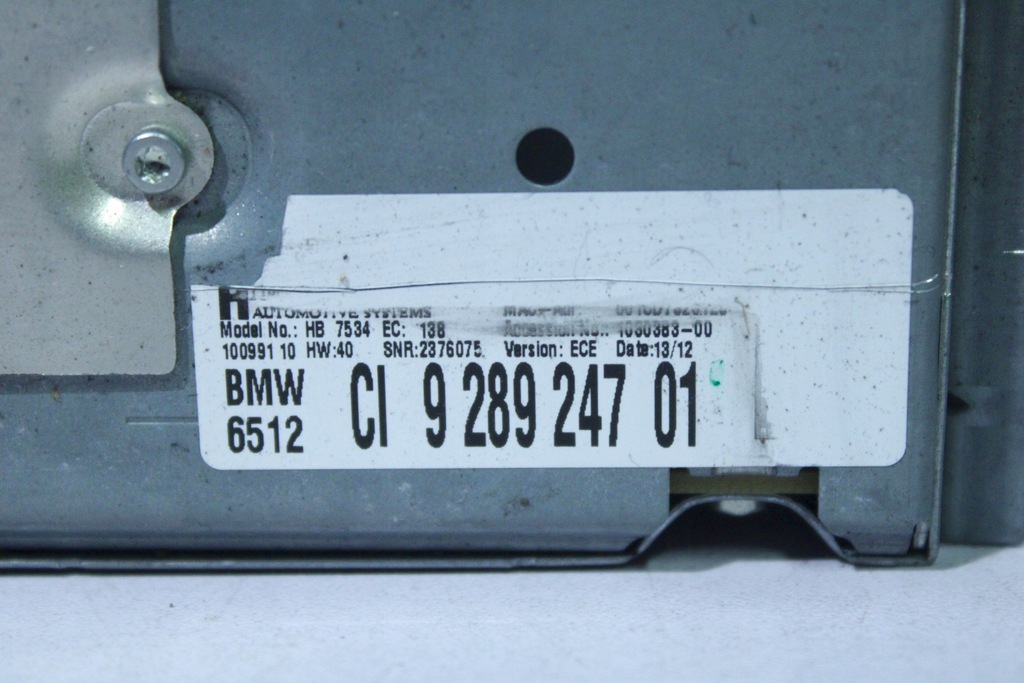 фото №7, Bmw 6 f06 модуль считыватель навигации навигация радио 9289247