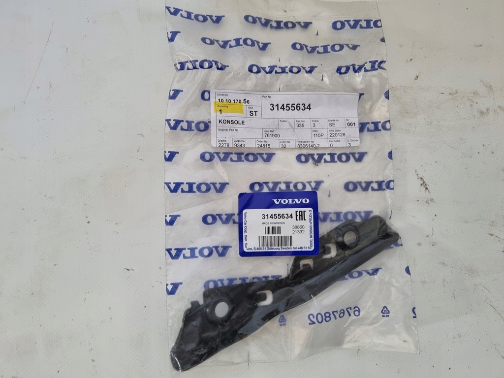 фото №1, Volvo s60 ii v60 ii левая кронштейн бампера