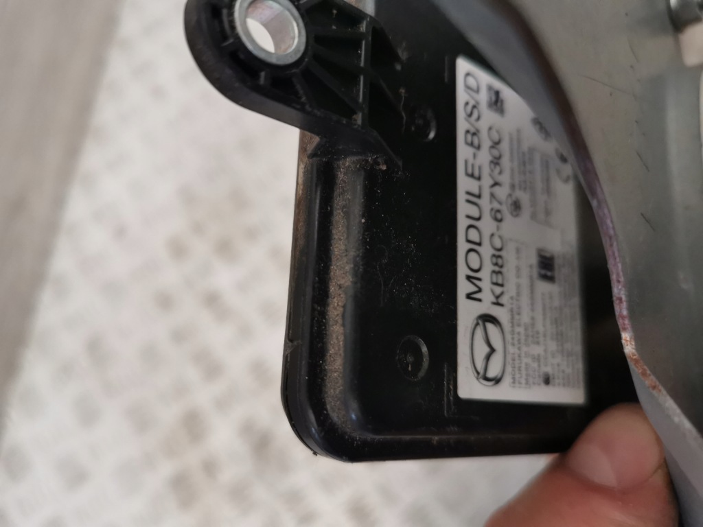 фото №3, Mazda cx5 ii 17- радар задня задній лівий kb8c-67y30c