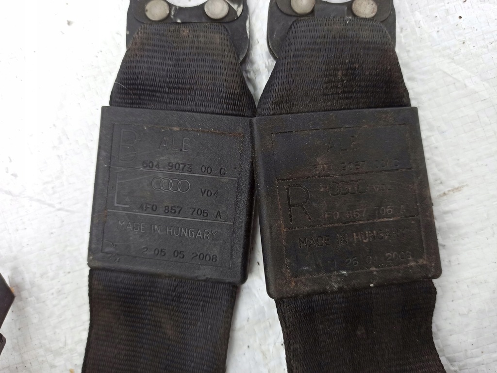 фото №7, Audi a6 c6 pas натягувач перед правий 4f0