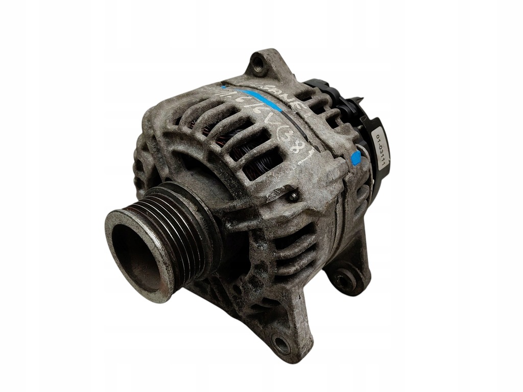 фото №1, Генератор renault megane ii clio iii modus fluence 1.6 16v 0124425034