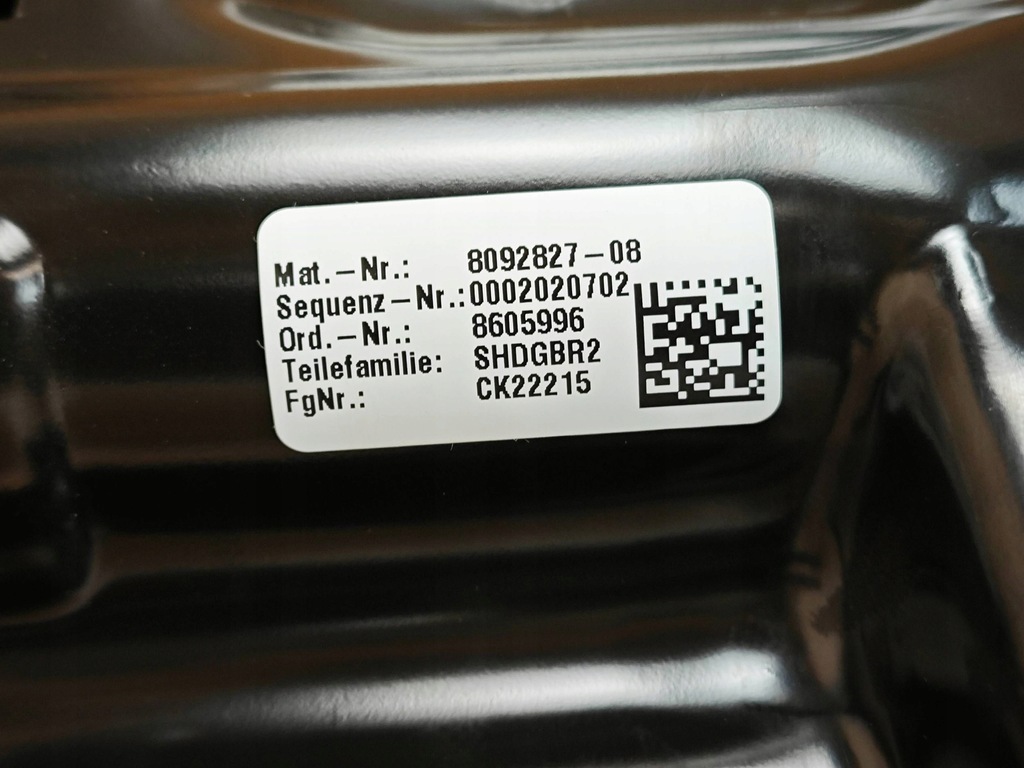 фото №7, Рама люк шторка czarna bmw 8 g16 gran coupe 8092827 9880675 30km