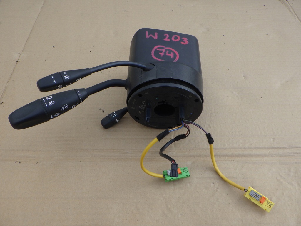 фото №1, W203 перемикач комбінований стрічка шлейф