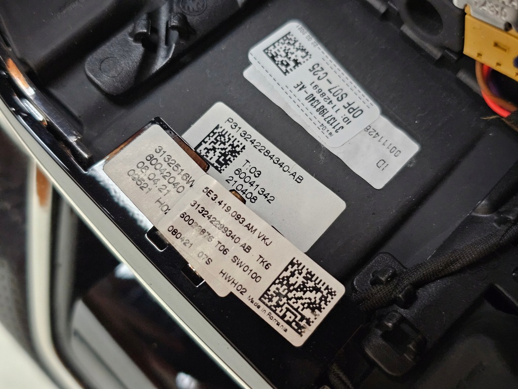 фото №10, Воздуховод кожа мультифункция skoda superb iii karoq octavia iv sport