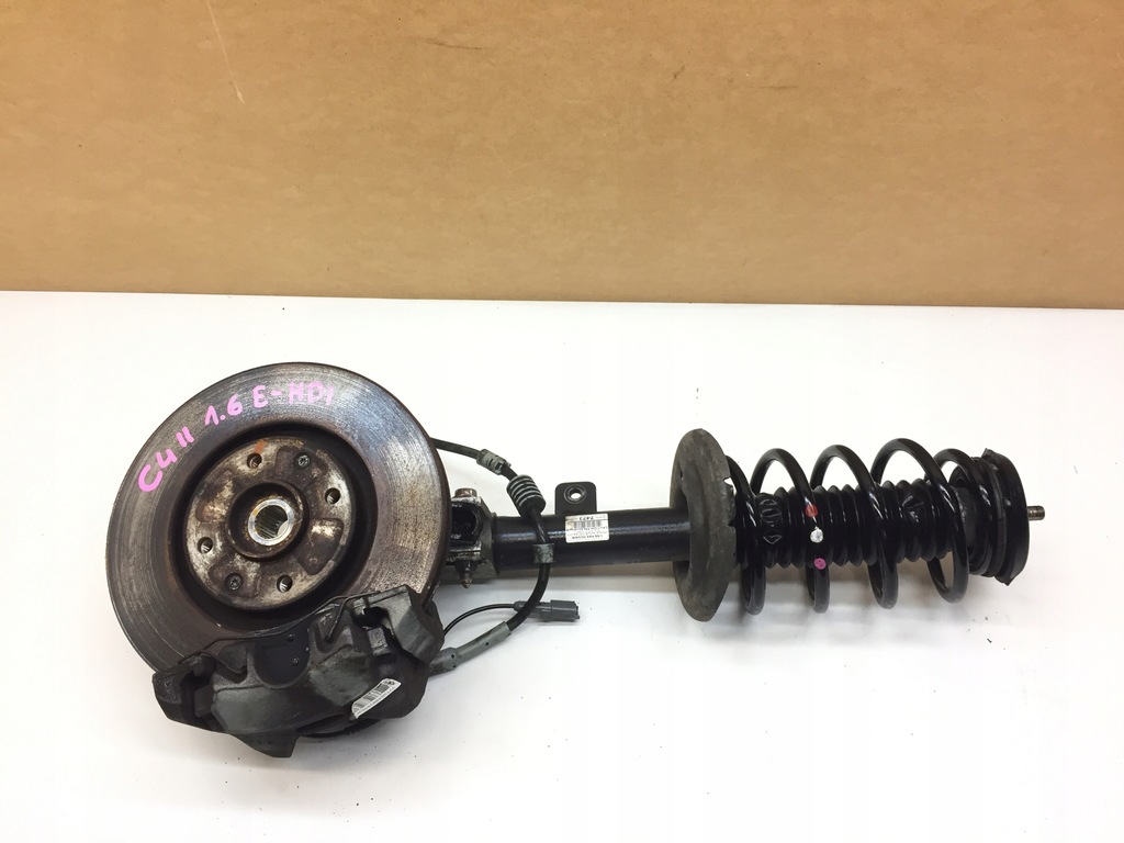 фото №1, Citroen c4 ii 1.6 hdi амортизационная стойка поворотный кулак правая