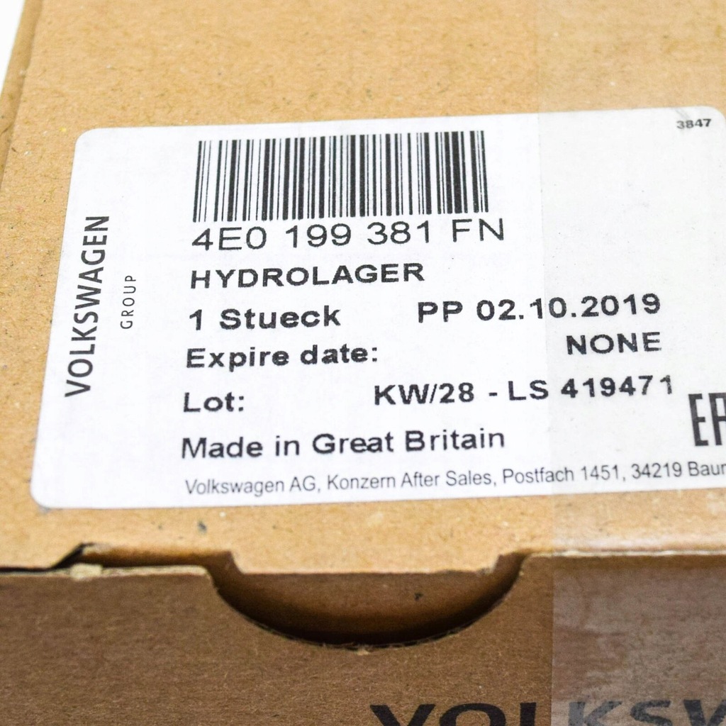 фото №9, Audi a8 4e d3 правый двигатель гидроопора 4e0199381fn