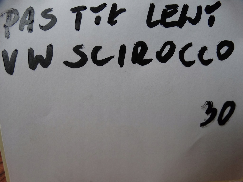 фото №4, Idealny pas задняя левый vw scirocco 1