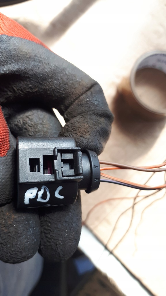 фото №7, S4 b8 lift a4 штекер колодка соединитель pdc перед 5n1973206