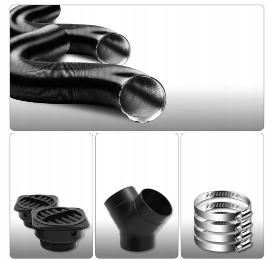 75 mm труба набір rur do обігрівача автомобільний do webasto eberspacher Недорого