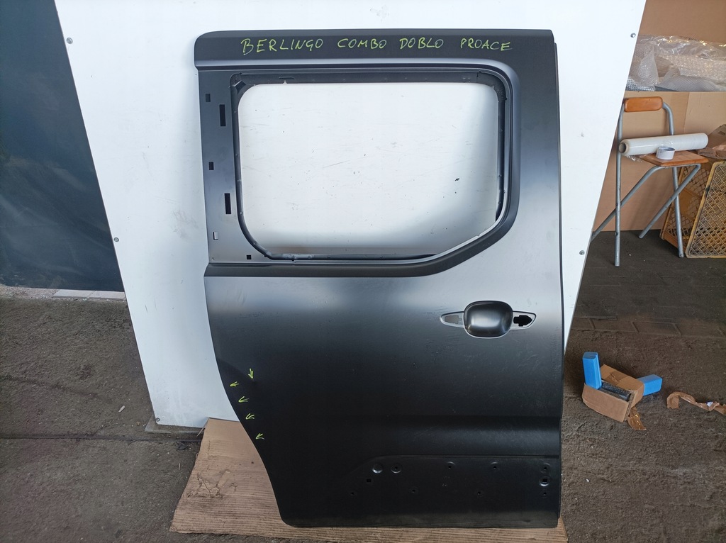 фото №2, Двері праве зсувні berlingo rifter combo doblo proace nowe oryg