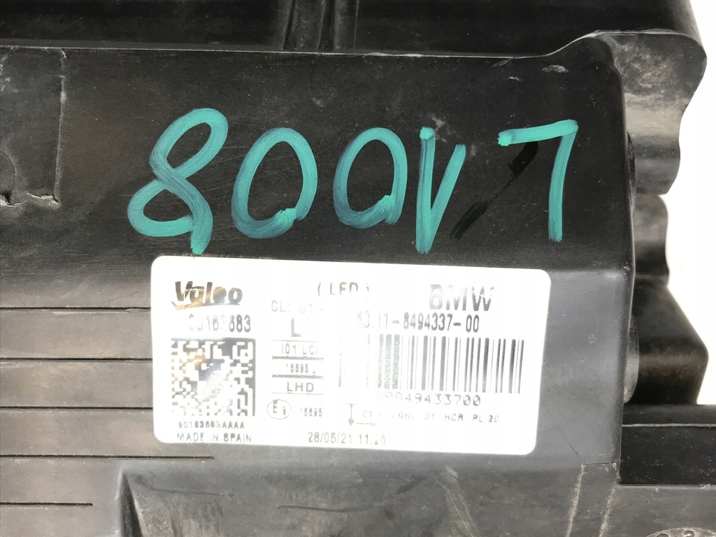 фото №15, Bmw i3 lci lift лампа full led ліва перед 8494337