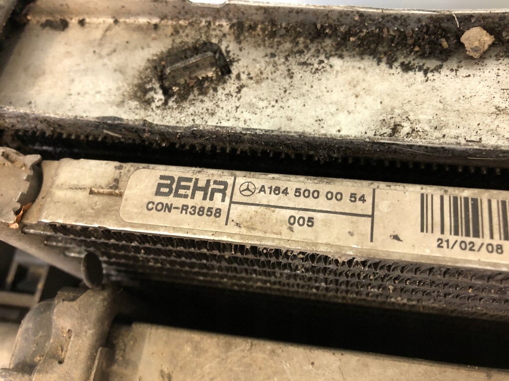 фото №6, Mercedes ml w164 комплект радиатор 420cdi 4.2 cdi