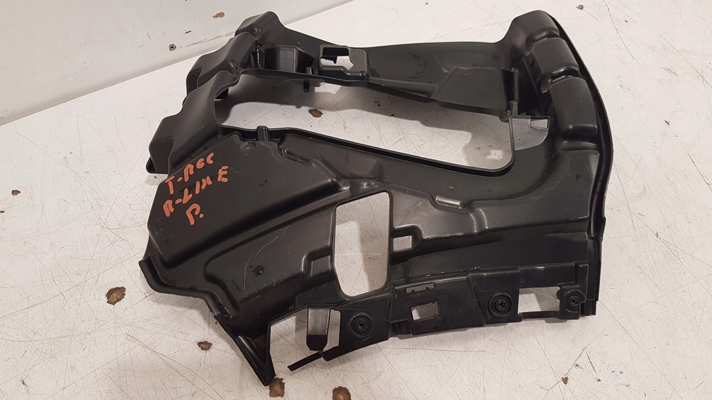 фото №3, Vw t-roc r-line lift направляющая кронштейн бампера правый перед 2ga807724e