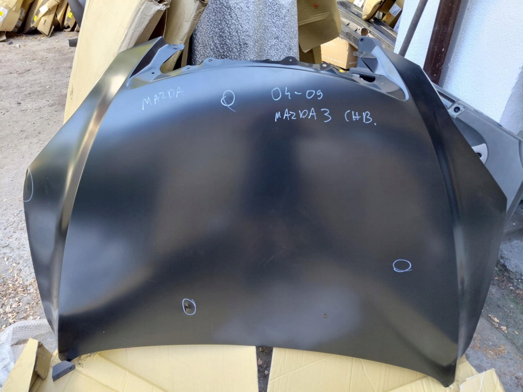 фото №1, Капот крышка двигателя mazda 3 2003-2009 капот крышка хэтчбек