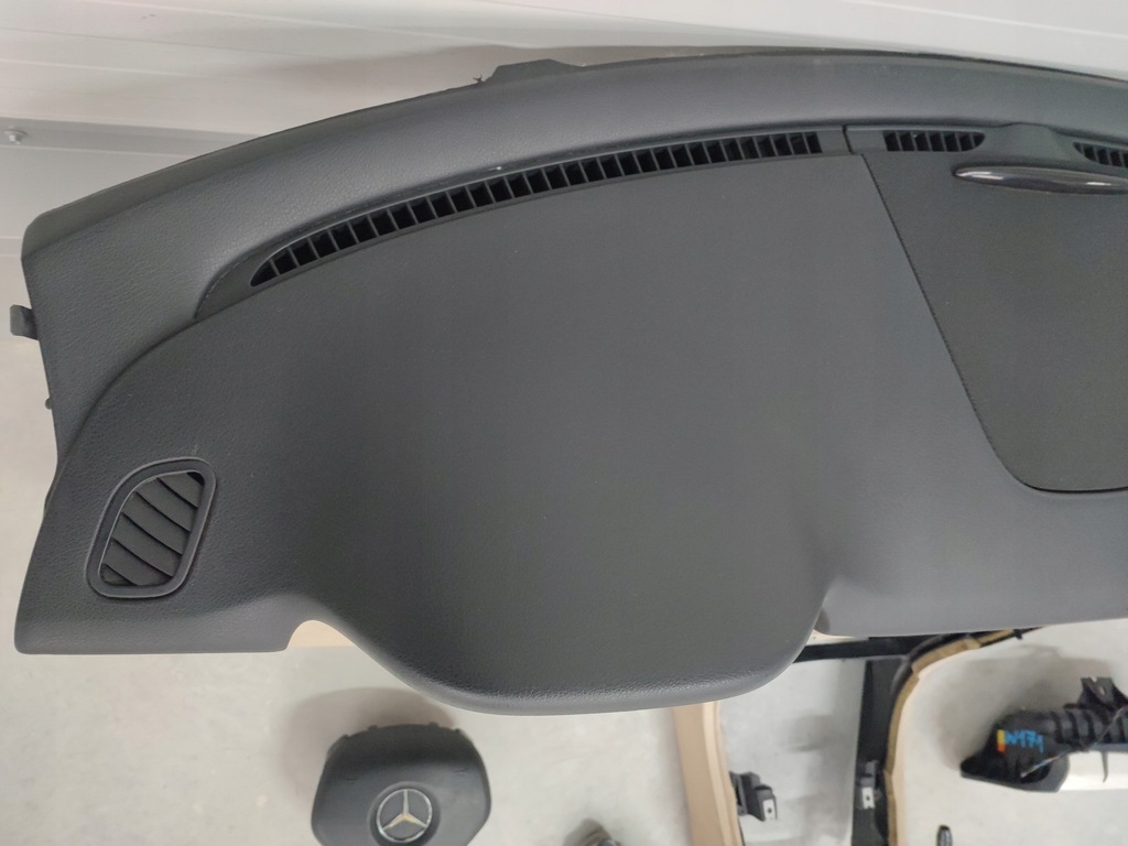 фото №8, Приборная панель консоль подушка безопасности натяжители mercedes slk r172 w172