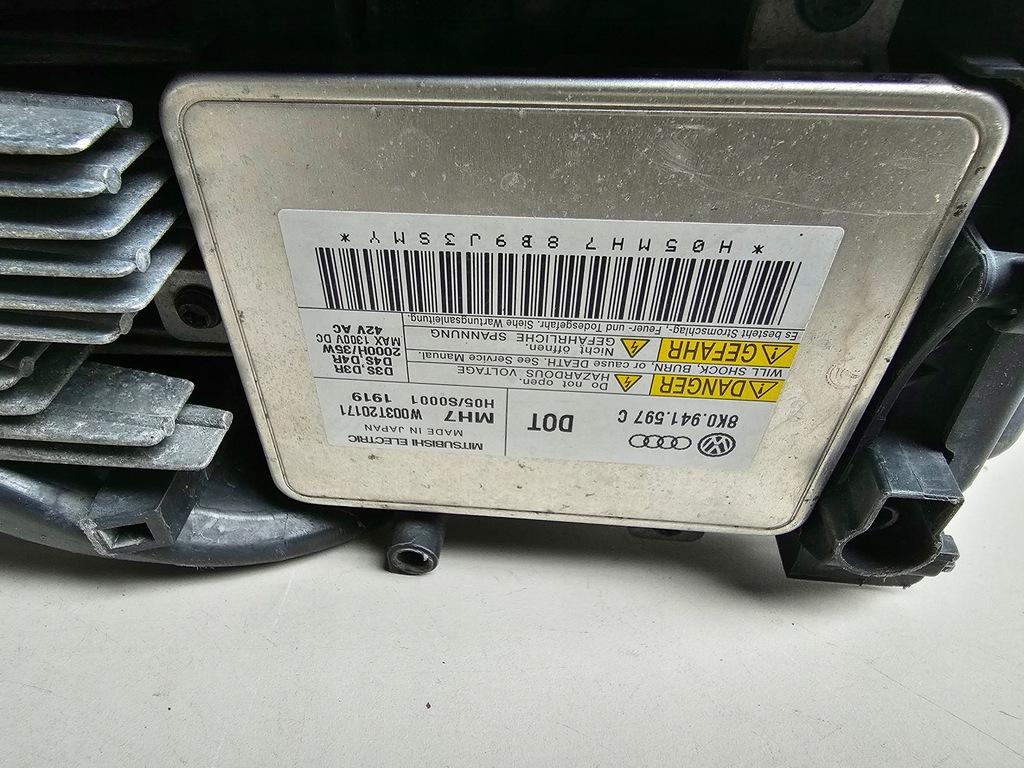 фото №11, Лампа перед передня права audi a1 8x 8x0 ксенон 8x0941004m europa eu