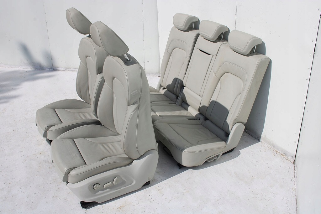 фото №15, Audi q5 сидіння комплект сидінь сидіння сидіння сидіння оббивка 8r шкіра ja