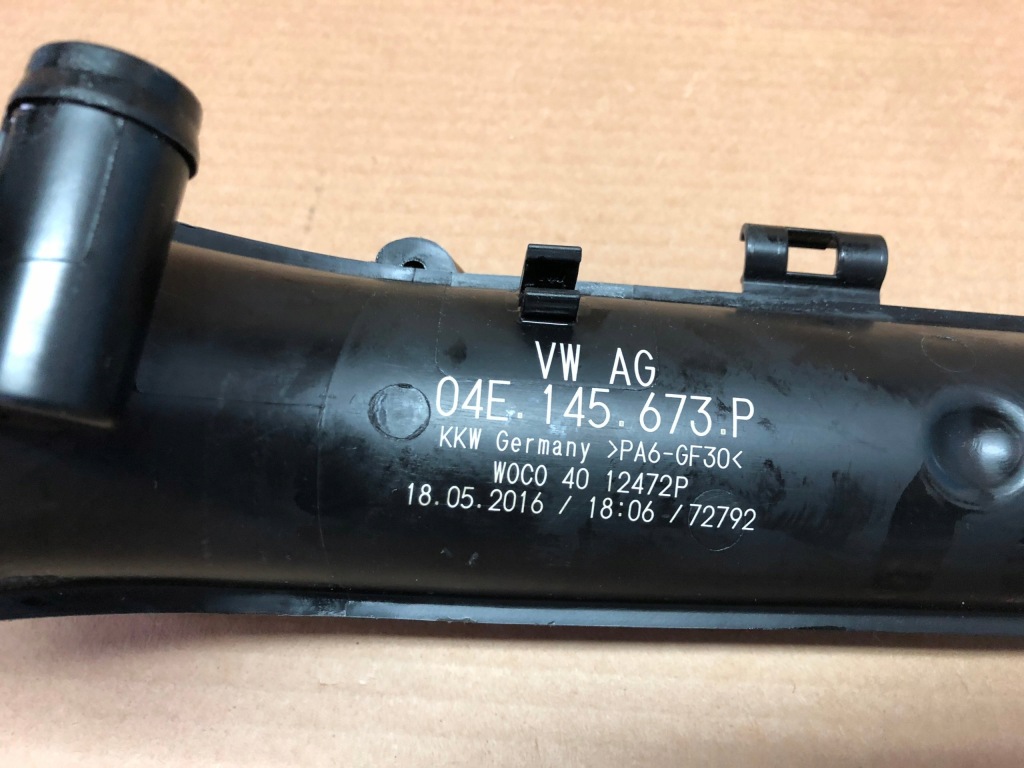 фото №2, Vw golf vii audi a3 труба интеркулер 04e145673p