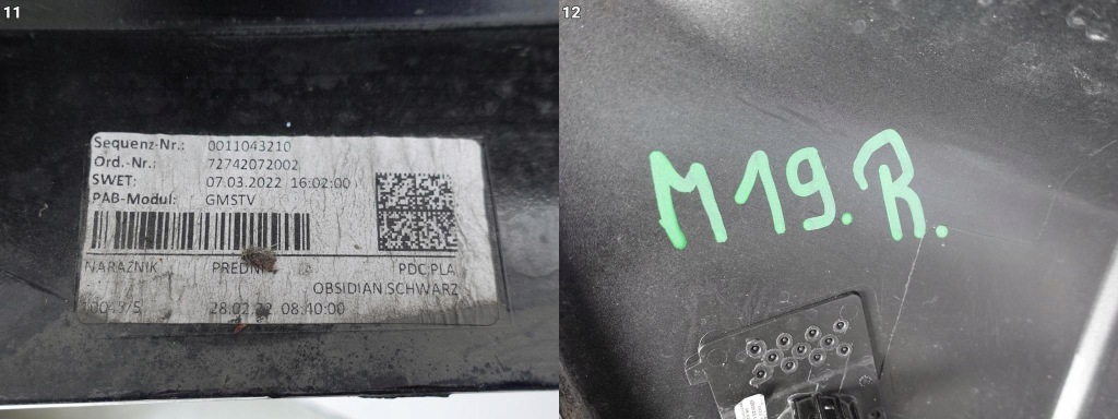 Mercedes g-klasa w463 iii 18- бампер перед pdc Оригинал