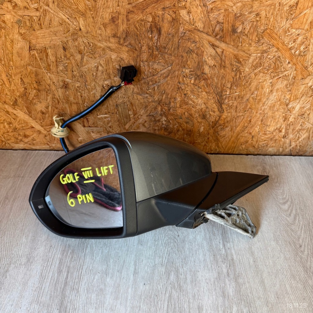 фото №6, Дзеркало ліва vw volkswagen golf vii lift 5g0 6 pin 2017 rok