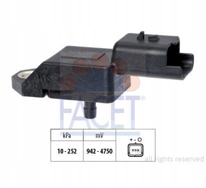 фото №1, Facet датчик давления bezwzgl citroen c1, c2,