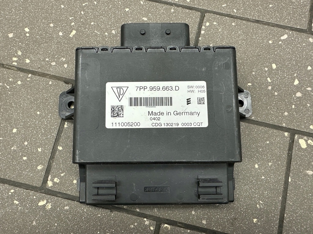 фото №1, Модуль блок керування напруги porsche 911 991 cayman boxster cayenne 7p5