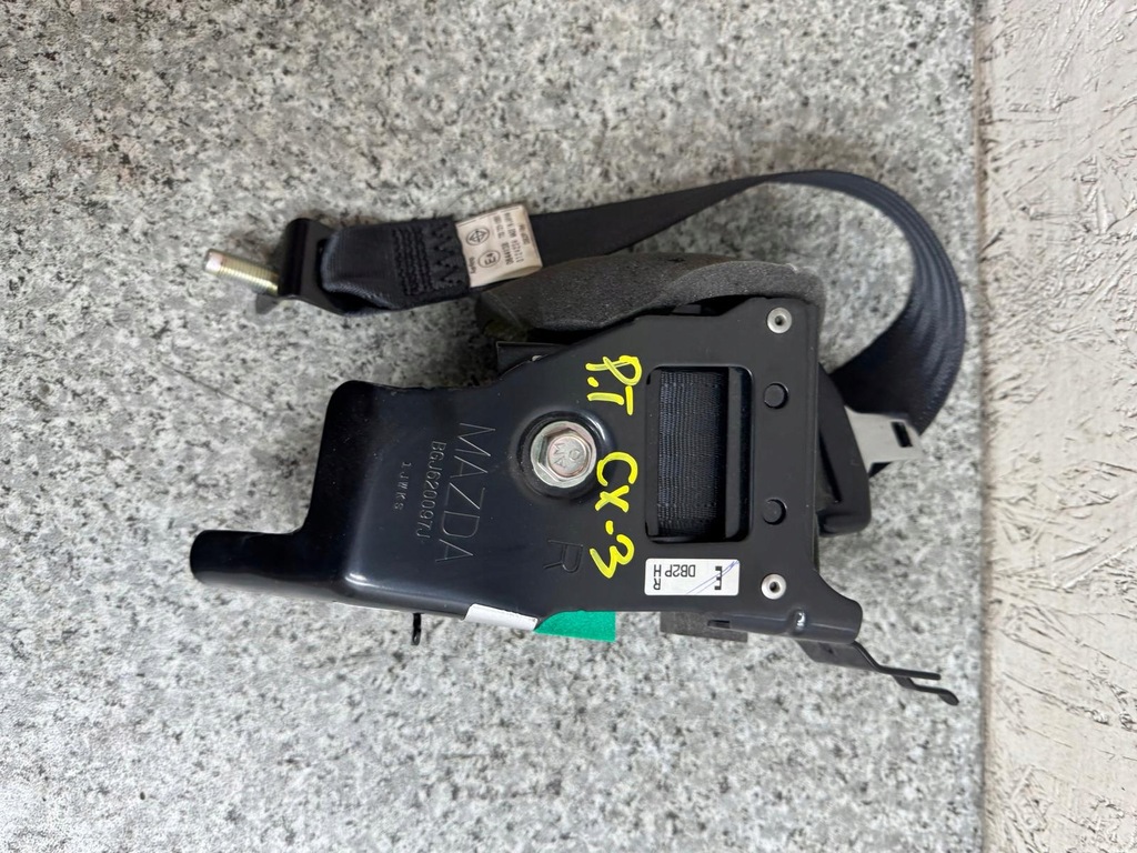 фото №8, Pas безпеки піротехнічний правий задня cx3 cx-3 2015-2020