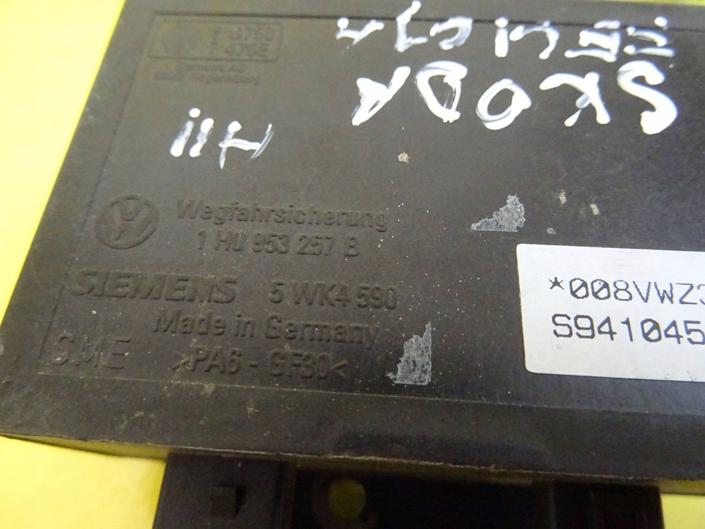 фото №6, Бортовой компьютер двигателя skoda felicia 1h0953257b nr871