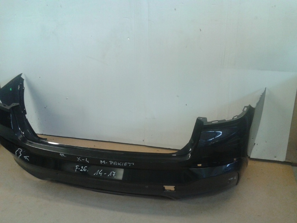 фото №8, Bmw x4 f-26 m-pakiet бампер задня