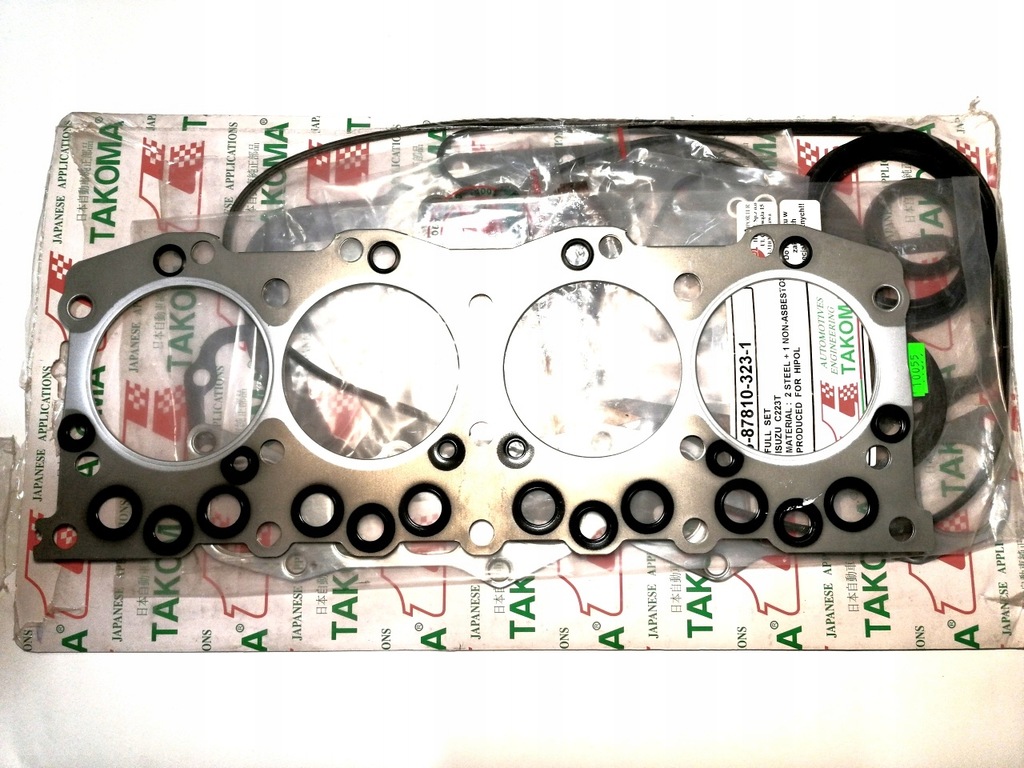 фото №1, Ущільнювачі двигуна isuzu c223t 2,2 дизель