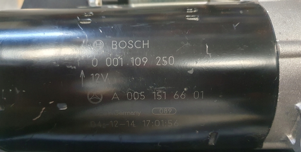 Стартер 0001109250 mercedes 0051516601 Оригінал