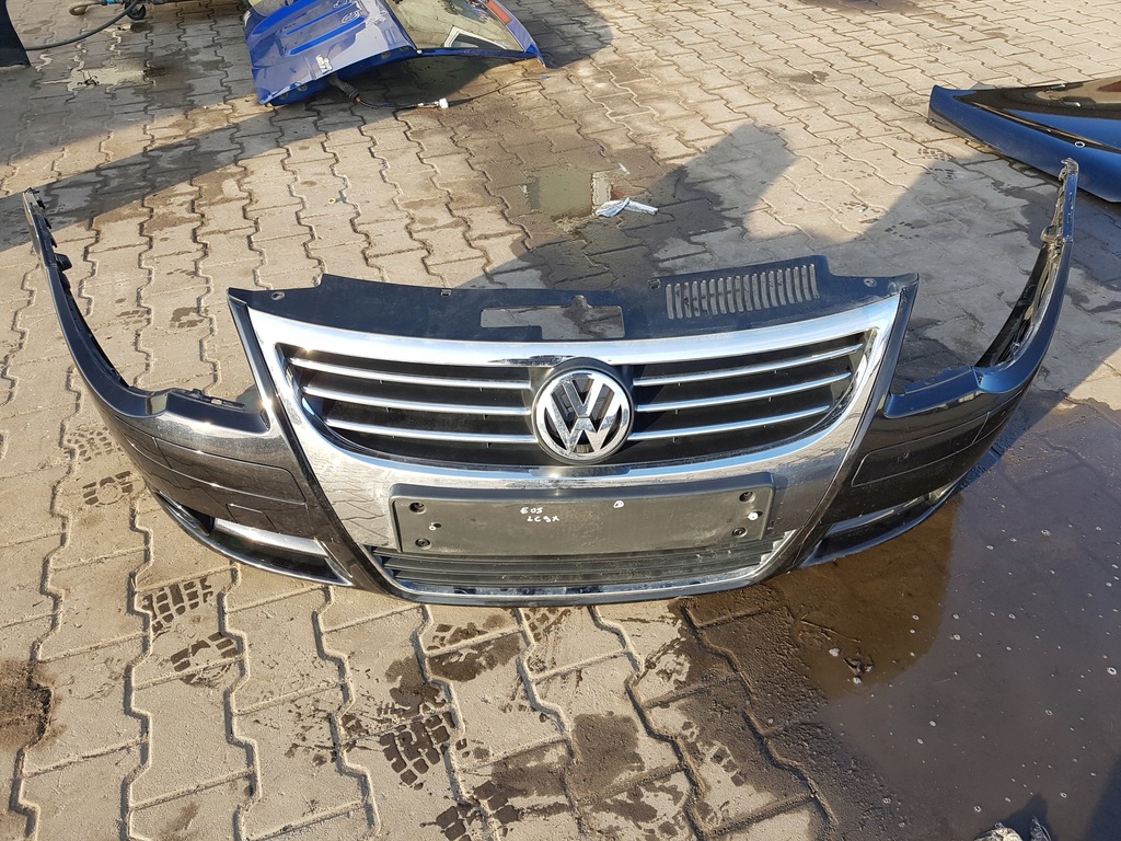 фото №5, Vw eos 06-10r бампер перед омыватель ксенон lc9x