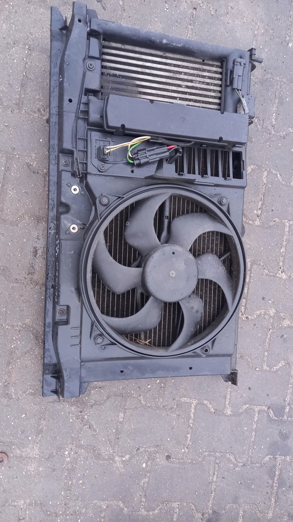 фото №1, Радиатор+ вентилятор peugeot 307 2.0d 03r hb