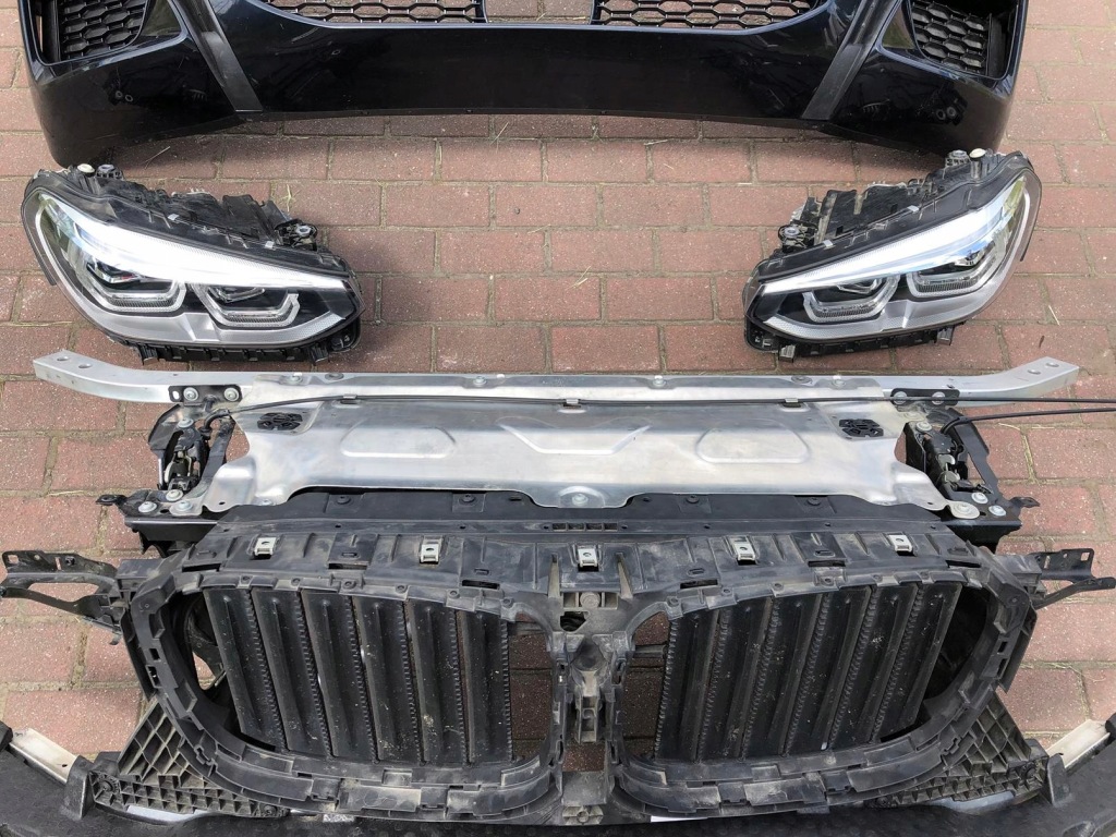 фото №3, Bmw x4 g02 m-pakiet капот pas адаптивный led c1m acc