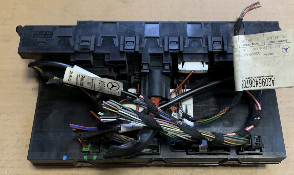 фото №1, Модуль блок керування sam mercedes w203 2035453801