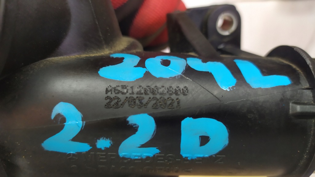 фото №5, Mercedes w204 2.2 cdi корпус термостата a6512002600