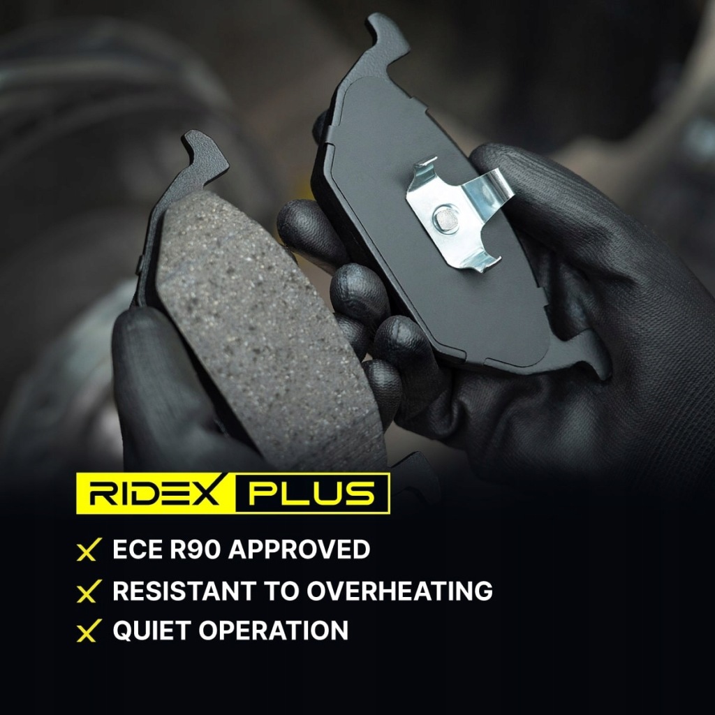 Купити Набір до заміна гальмівних колодок гальмівних ridex plus 402b1169p задній до vw