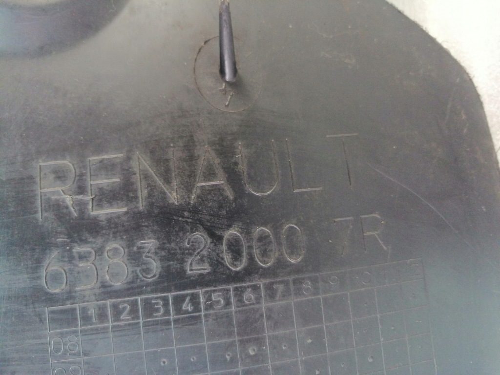 фото №5, Підкрилок правий перед renault master iii 638320007r
