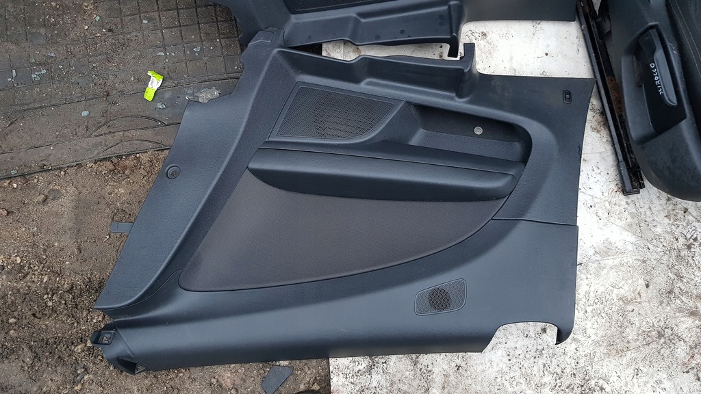 фото №8, Сидіння водій пасажир оббивка vw scirocco