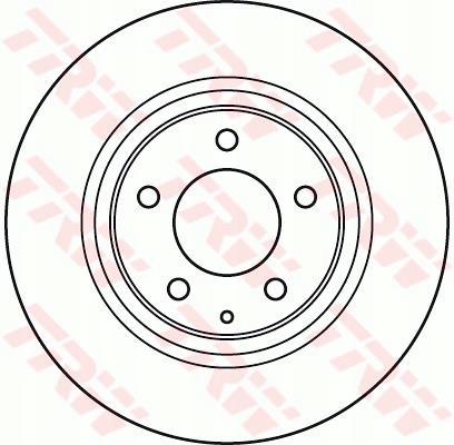 фото №5, Trw диск тормозная mazda задняя rx-8 1,3 03-12