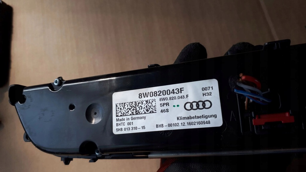 фото №6, A4 b9 8w панель обдув кондиціонера 8w0820043f a5