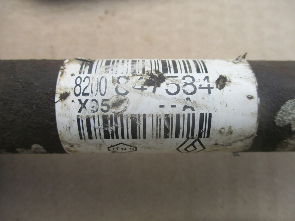 фото №4, Привідний вал ліва 8200847584 renault scenic iii 1.5dci