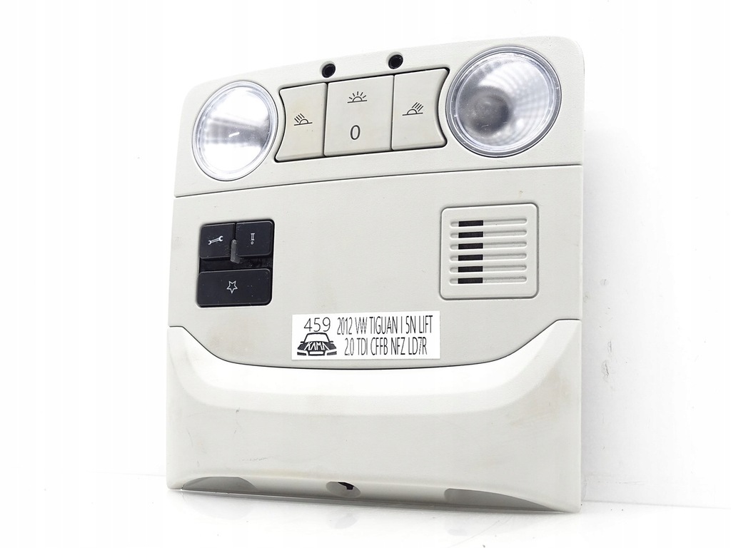 фото №1, Лампа освещение салона кабины потолочный vw scirocco iii 1k8947105at