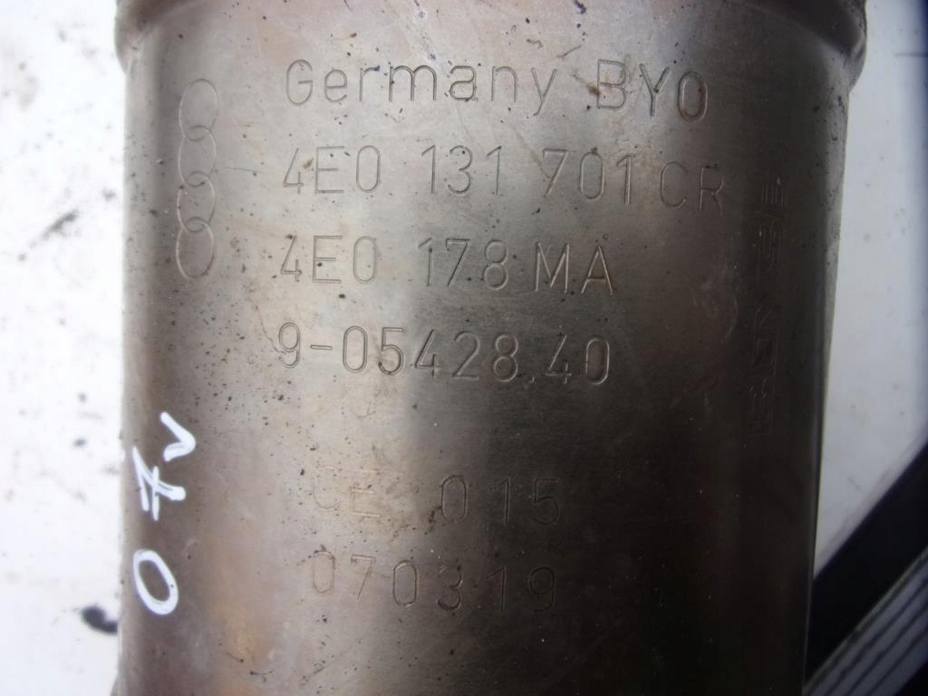 фото №3, A8 d3 3,0 tdi lift каталізатор dpf fap